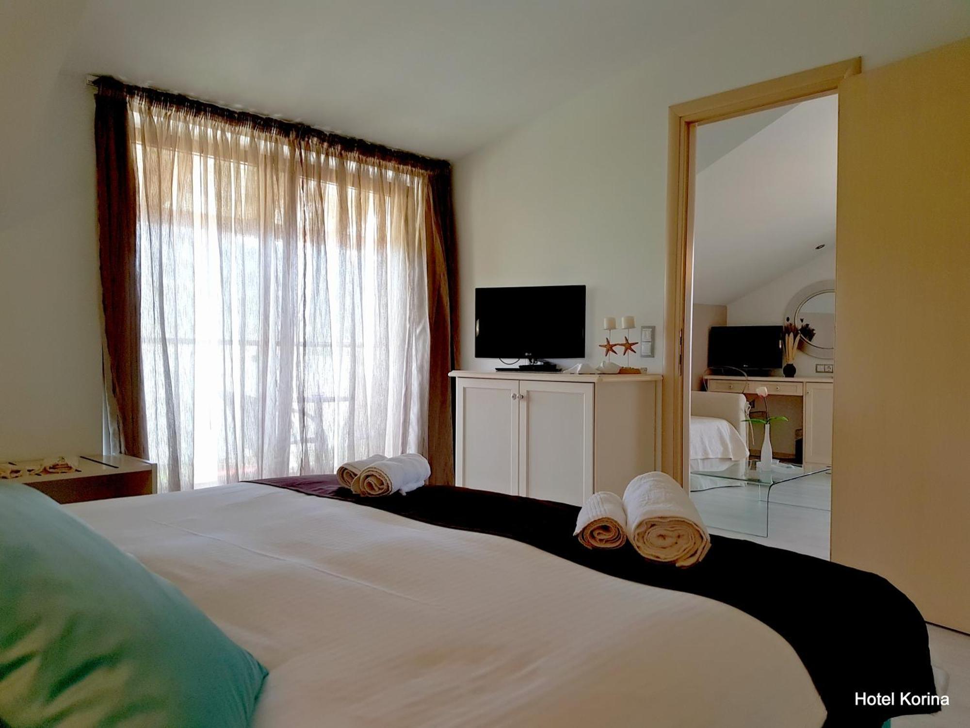 Korina Hotel Скала Потамияс Стая снимка