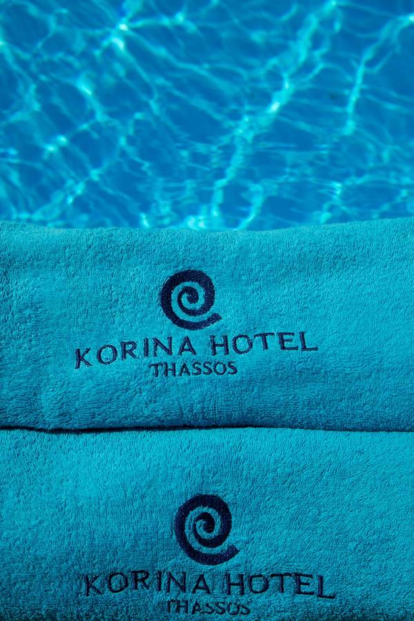 Korina Hotel Скала Потамияс Екстериор снимка